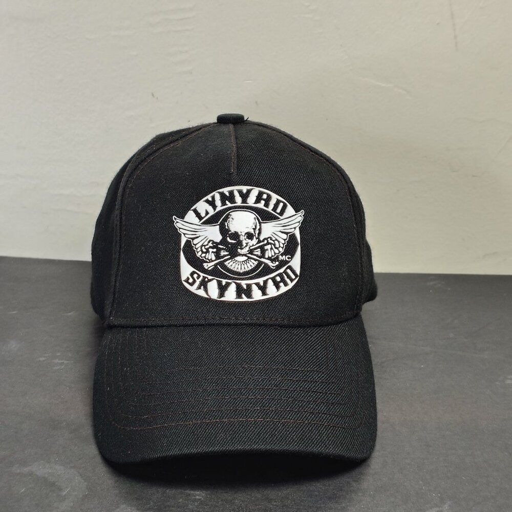 Vintage Lynard Skynard Winderland Hat Cap Classic Rock Unifit Regular Skull Logo